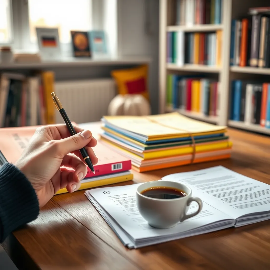 Jaki zeszyt wybrać do nauki języka niemieckiego – poradnik