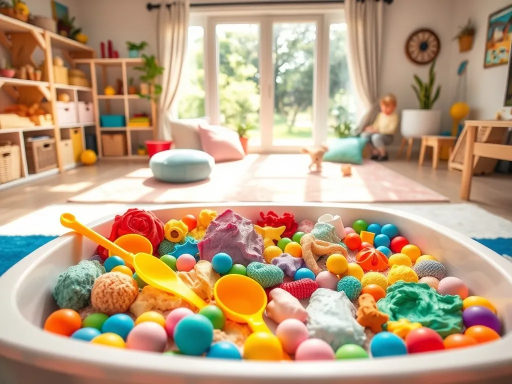 Sensoplastyka – zabawy sensoryczne dla dzieci i ich korzyści