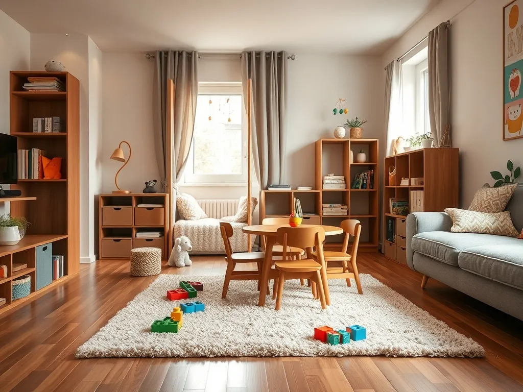 Jak wydzielić pokój dla dziecka w kawalerce? Praktyczne porady