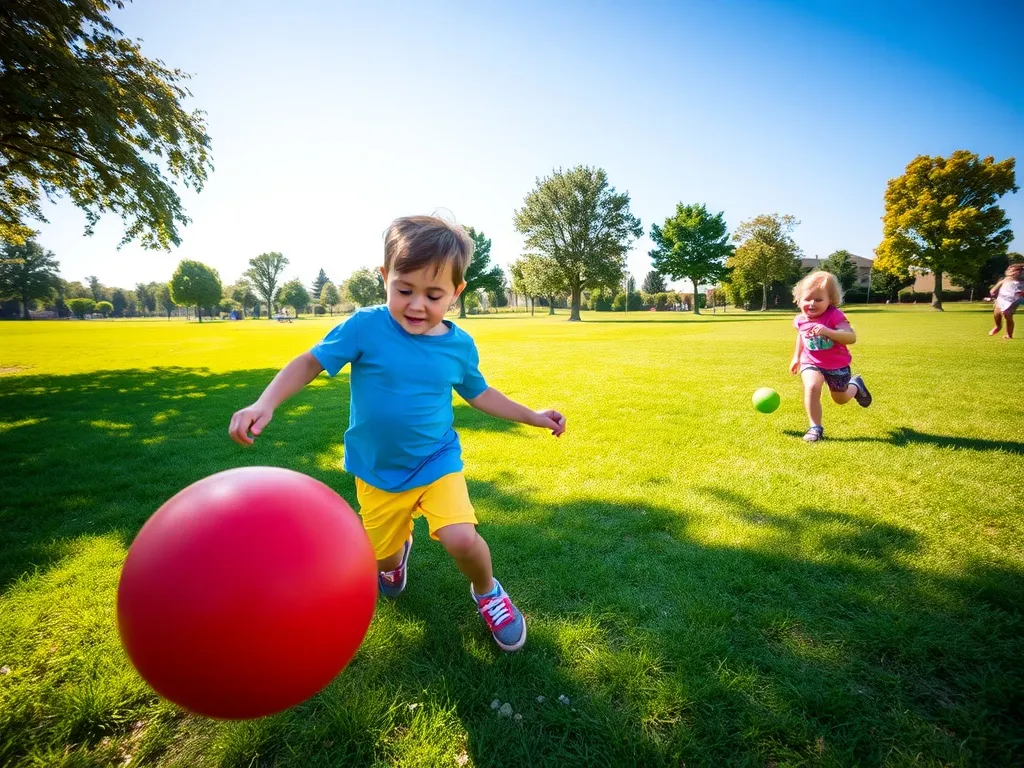 Zabawy z piłką – pomysły na aktywne spędzanie czasu z dziećmi