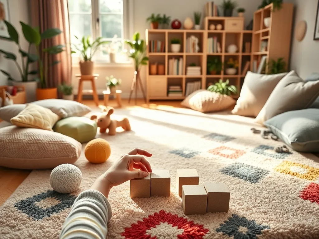 Zabawy wyciszające na dywanie – pomysły na relaks i zabawę